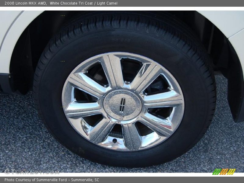 White Chocolate Tri Coat / Light Camel 2008 Lincoln MKX AWD