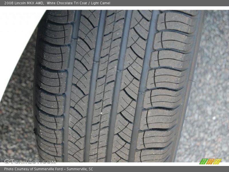 White Chocolate Tri Coat / Light Camel 2008 Lincoln MKX AWD