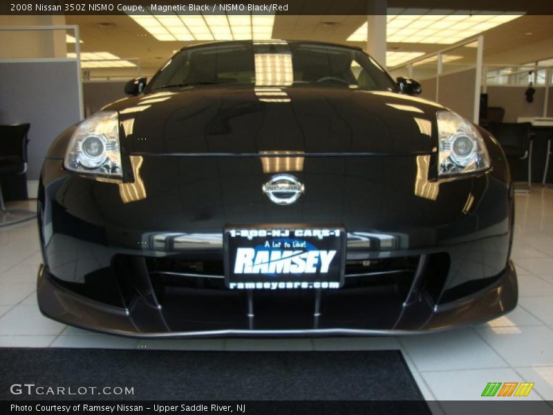 Magnetic Black / NISMO Black/Red 2008 Nissan 350Z NISMO Coupe