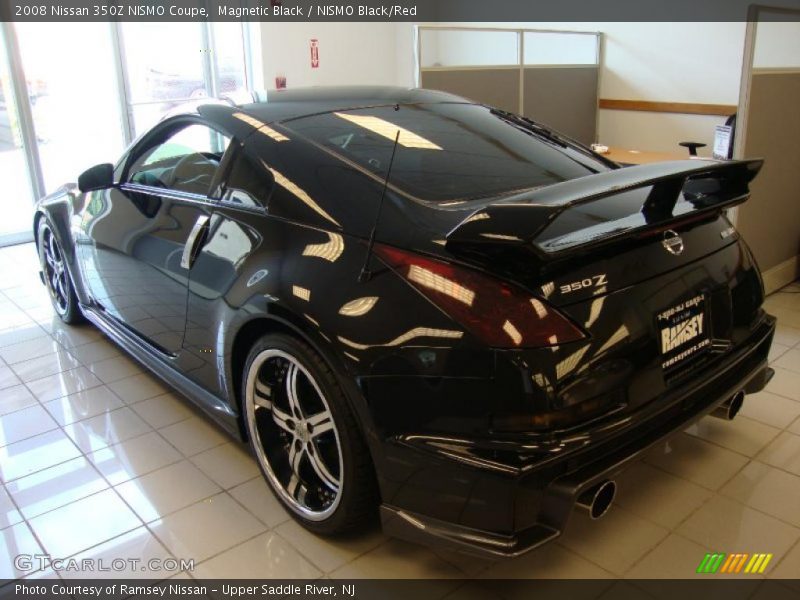 Magnetic Black / NISMO Black/Red 2008 Nissan 350Z NISMO Coupe