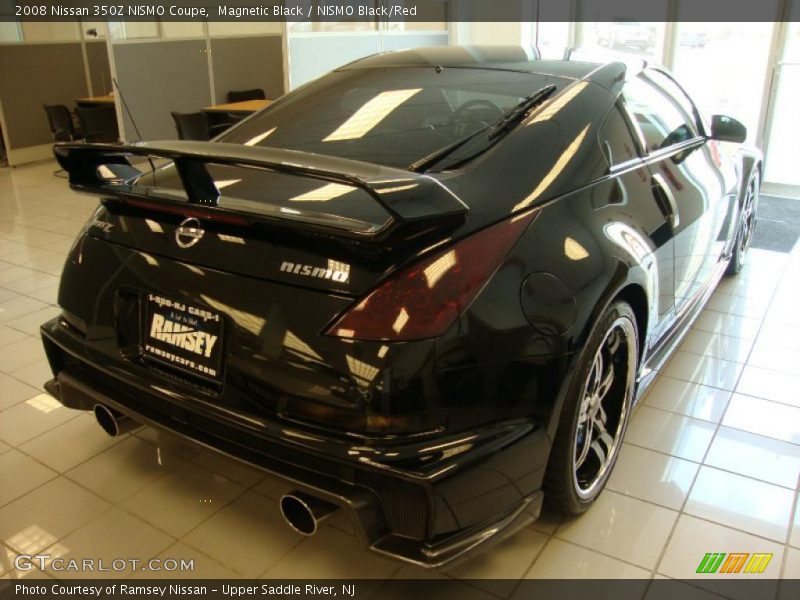 Magnetic Black / NISMO Black/Red 2008 Nissan 350Z NISMO Coupe