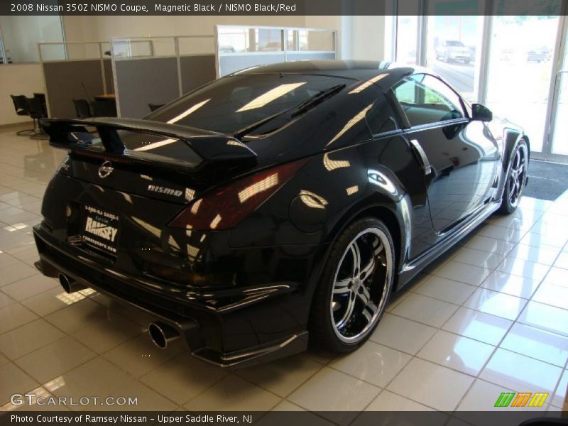 Magnetic Black / NISMO Black/Red 2008 Nissan 350Z NISMO Coupe