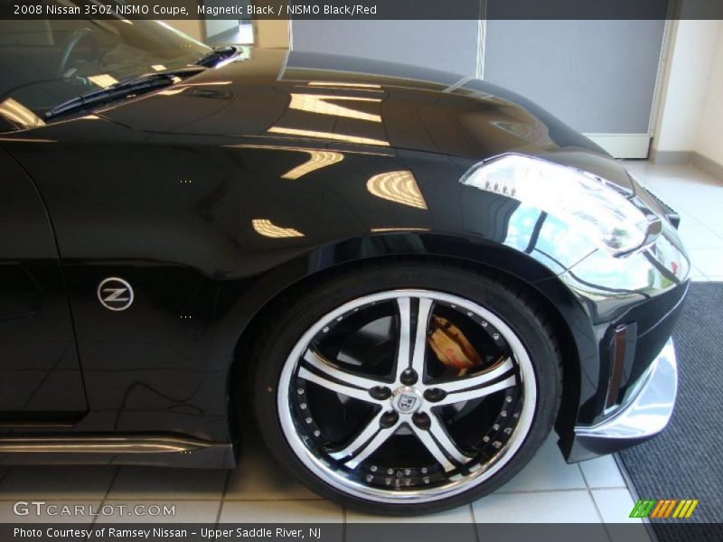 Magnetic Black / NISMO Black/Red 2008 Nissan 350Z NISMO Coupe