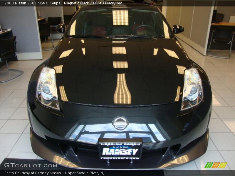 Magnetic Black / NISMO Black/Red 2008 Nissan 350Z NISMO Coupe