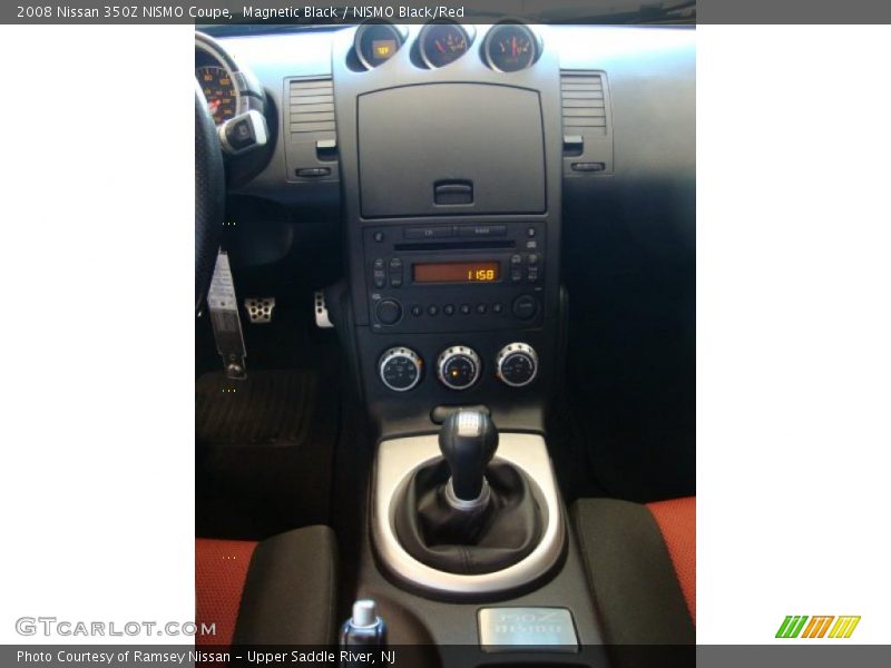 Magnetic Black / NISMO Black/Red 2008 Nissan 350Z NISMO Coupe