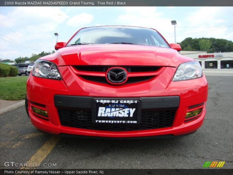 True Red / Black 2009 Mazda MAZDA3 MAZDASPEED3 Grand Touring