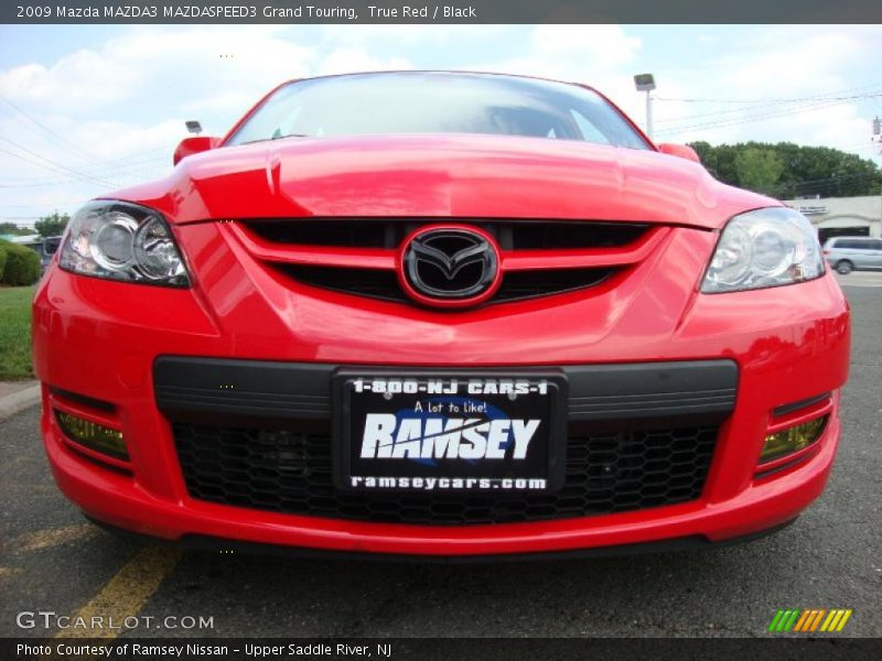 True Red / Black 2009 Mazda MAZDA3 MAZDASPEED3 Grand Touring