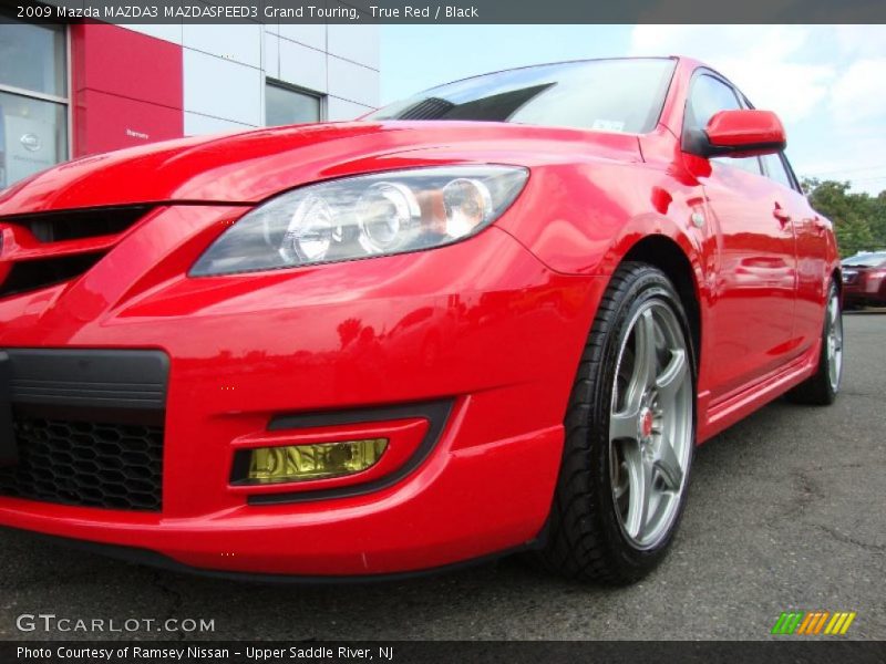 True Red / Black 2009 Mazda MAZDA3 MAZDASPEED3 Grand Touring