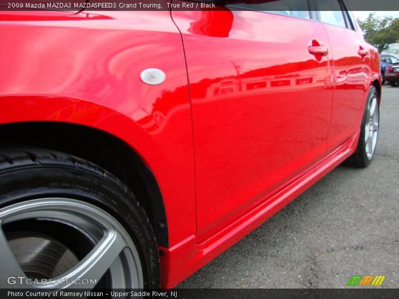 True Red / Black 2009 Mazda MAZDA3 MAZDASPEED3 Grand Touring