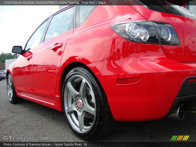 True Red / Black 2009 Mazda MAZDA3 MAZDASPEED3 Grand Touring