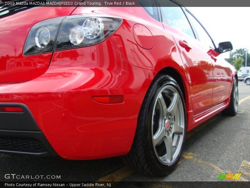 True Red / Black 2009 Mazda MAZDA3 MAZDASPEED3 Grand Touring