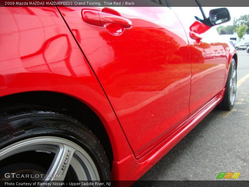 True Red / Black 2009 Mazda MAZDA3 MAZDASPEED3 Grand Touring
