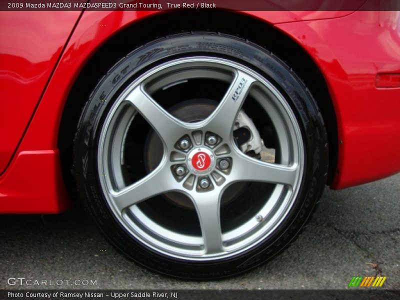 True Red / Black 2009 Mazda MAZDA3 MAZDASPEED3 Grand Touring