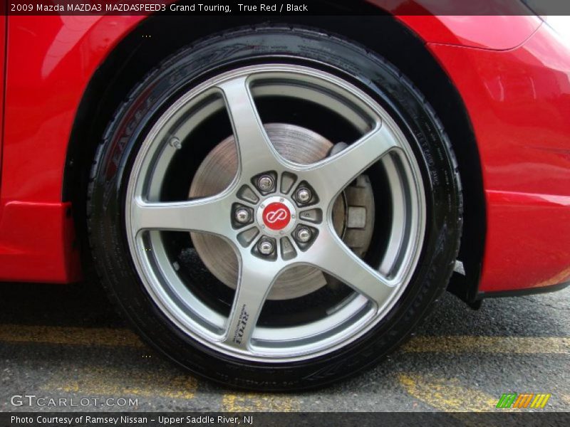 True Red / Black 2009 Mazda MAZDA3 MAZDASPEED3 Grand Touring