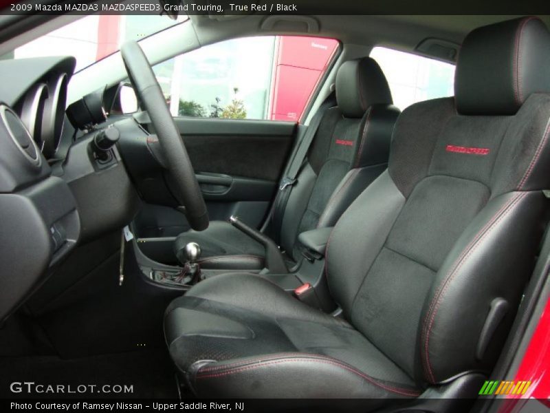 True Red / Black 2009 Mazda MAZDA3 MAZDASPEED3 Grand Touring