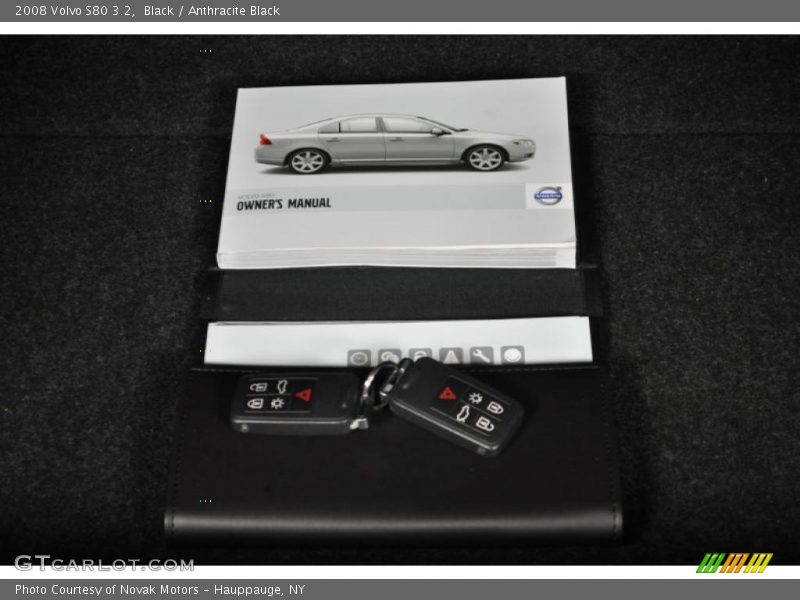 Black / Anthracite Black 2008 Volvo S80 3.2