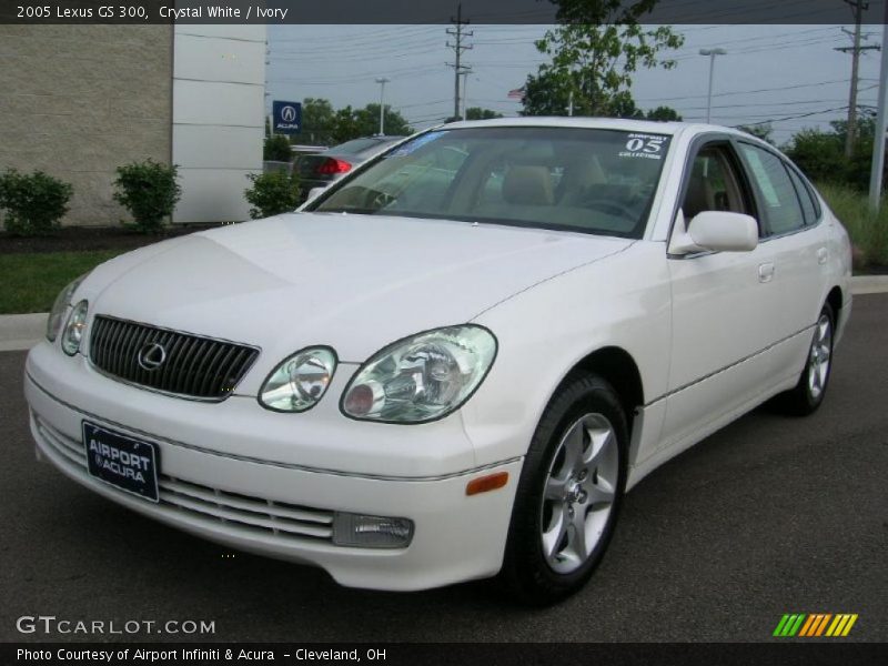 Crystal White / Ivory 2005 Lexus GS 300