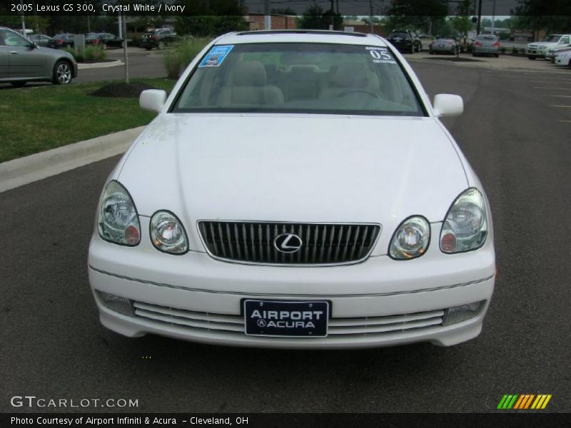 Crystal White / Ivory 2005 Lexus GS 300