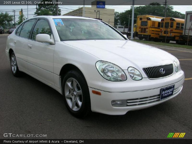 Crystal White / Ivory 2005 Lexus GS 300