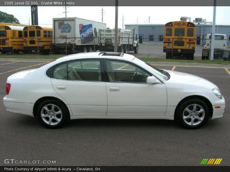 Crystal White / Ivory 2005 Lexus GS 300