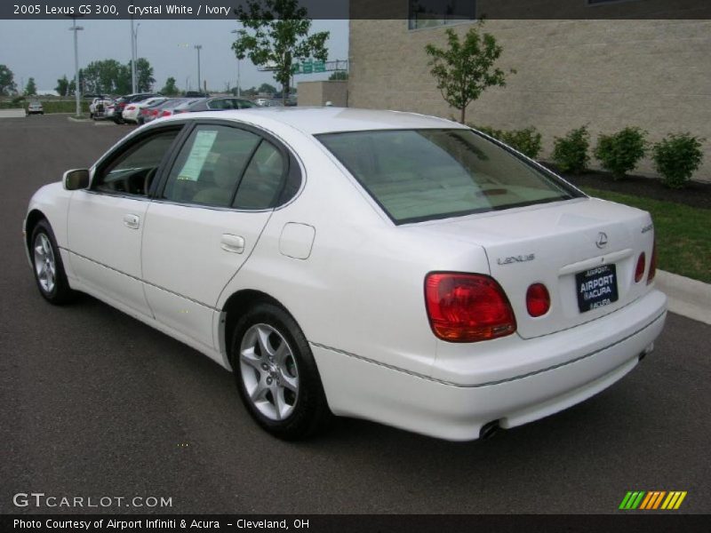 Crystal White / Ivory 2005 Lexus GS 300