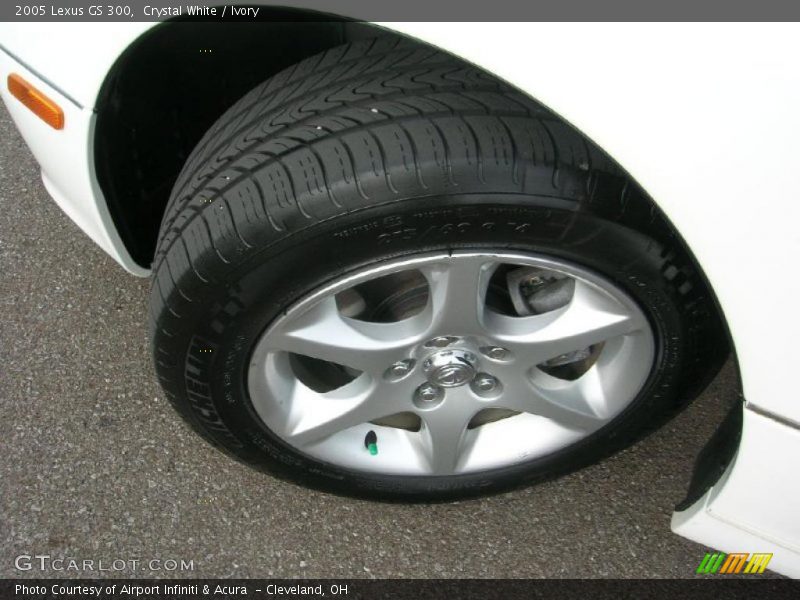 Crystal White / Ivory 2005 Lexus GS 300