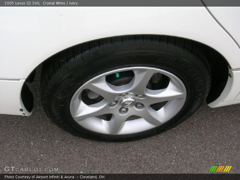 Crystal White / Ivory 2005 Lexus GS 300