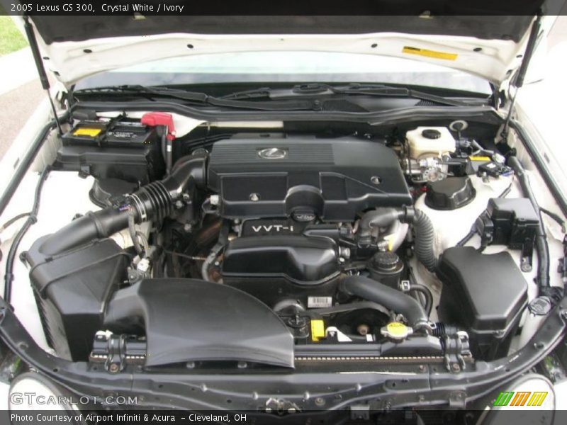 Crystal White / Ivory 2005 Lexus GS 300