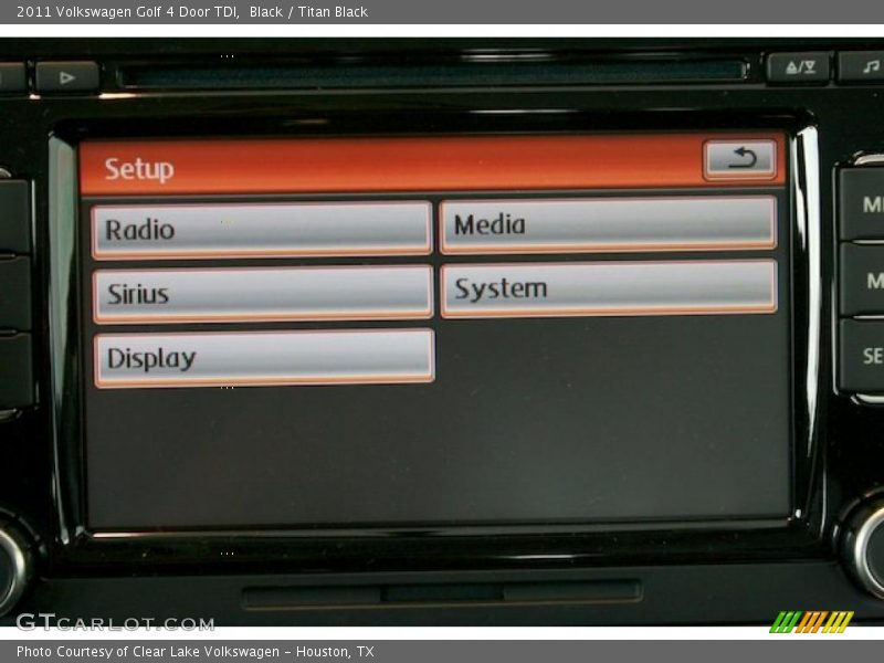Black / Titan Black 2011 Volkswagen Golf 4 Door TDI