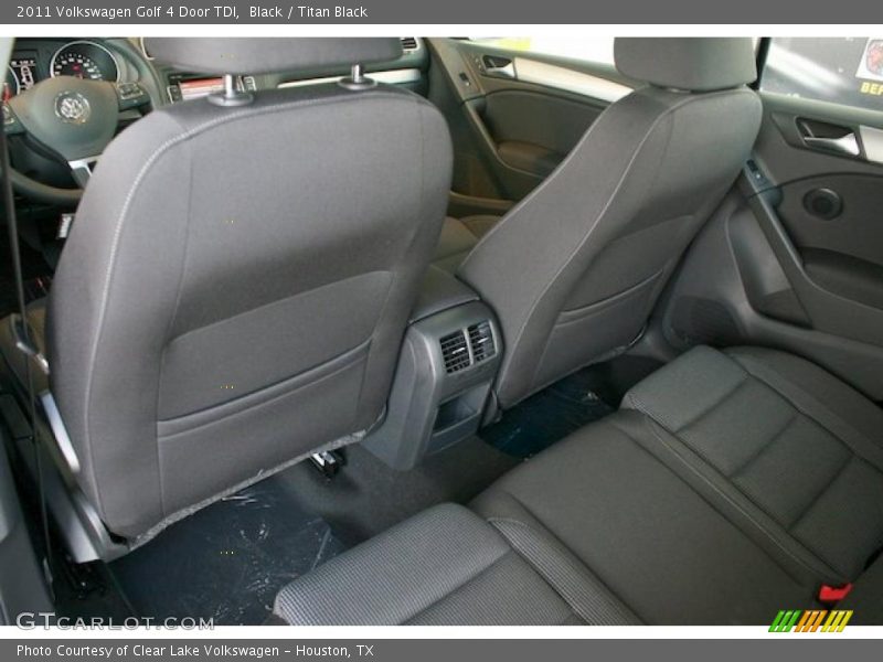 Black / Titan Black 2011 Volkswagen Golf 4 Door TDI
