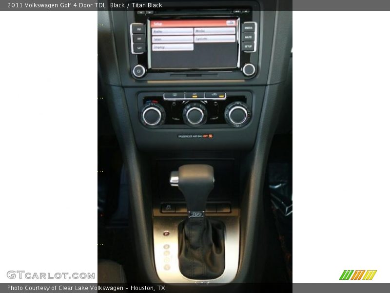 Black / Titan Black 2011 Volkswagen Golf 4 Door TDI