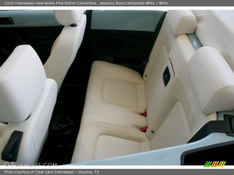 Aquarius Blue/Campanella White / White 2010 Volkswagen New Beetle Final Edition Convertible