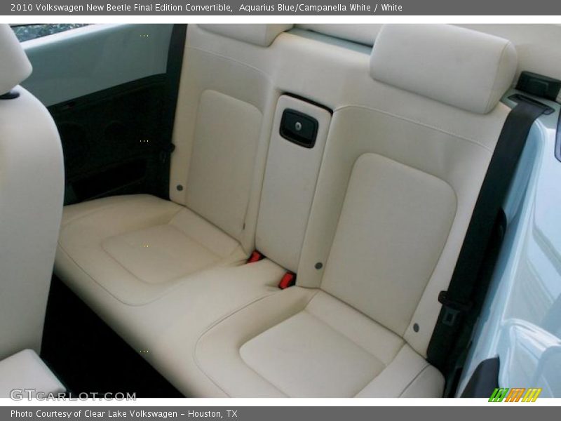 Aquarius Blue/Campanella White / White 2010 Volkswagen New Beetle Final Edition Convertible