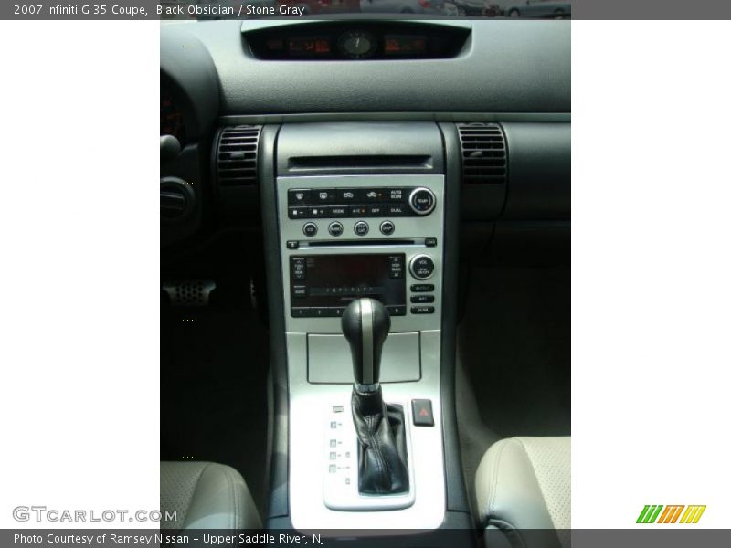Black Obsidian / Stone Gray 2007 Infiniti G 35 Coupe