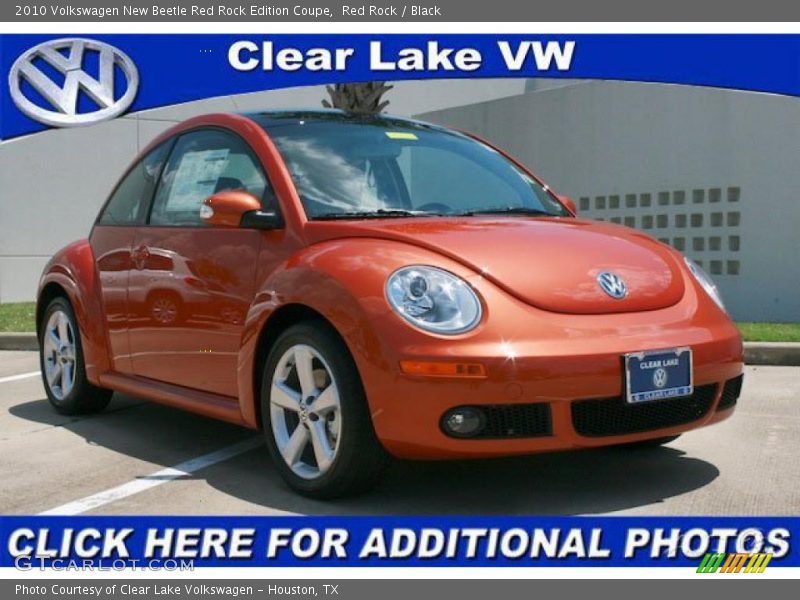 Red Rock / Black 2010 Volkswagen New Beetle Red Rock Edition Coupe