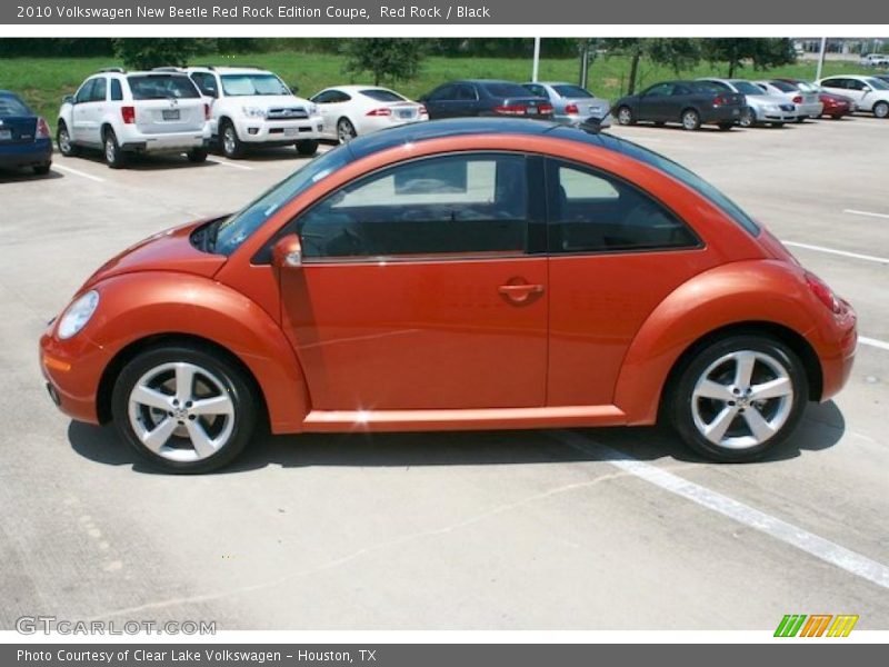 Red Rock / Black 2010 Volkswagen New Beetle Red Rock Edition Coupe