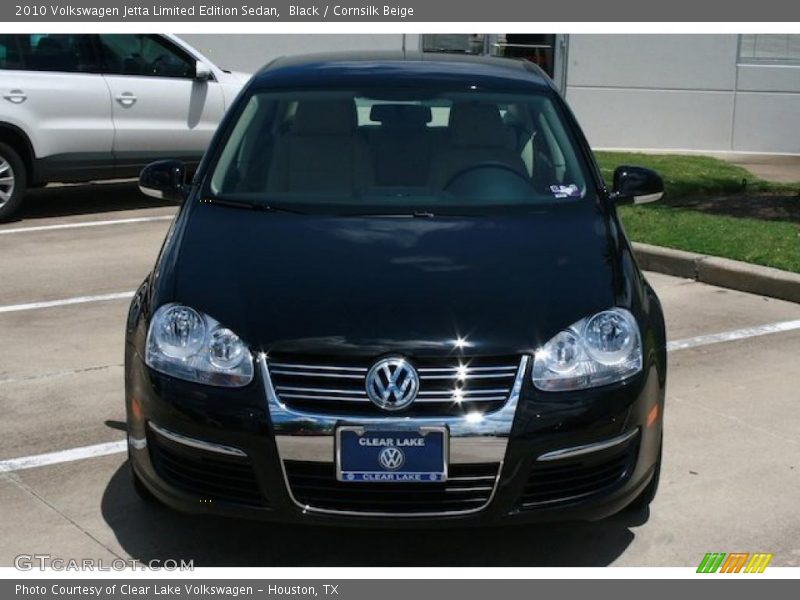 Black / Cornsilk Beige 2010 Volkswagen Jetta Limited Edition Sedan