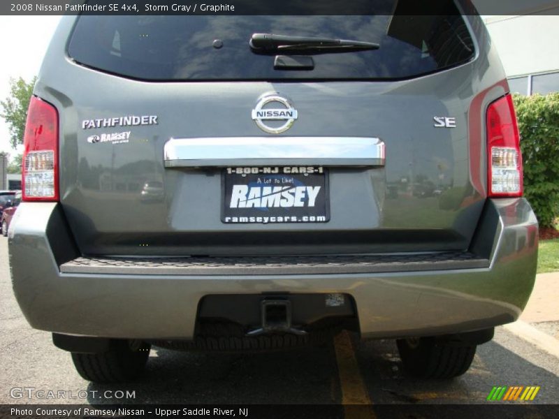 Storm Gray / Graphite 2008 Nissan Pathfinder SE 4x4