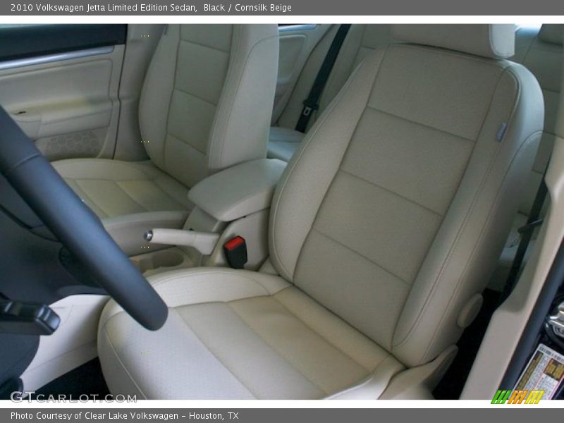 Black / Cornsilk Beige 2010 Volkswagen Jetta Limited Edition Sedan