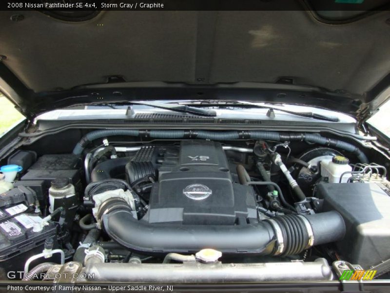 Storm Gray / Graphite 2008 Nissan Pathfinder SE 4x4