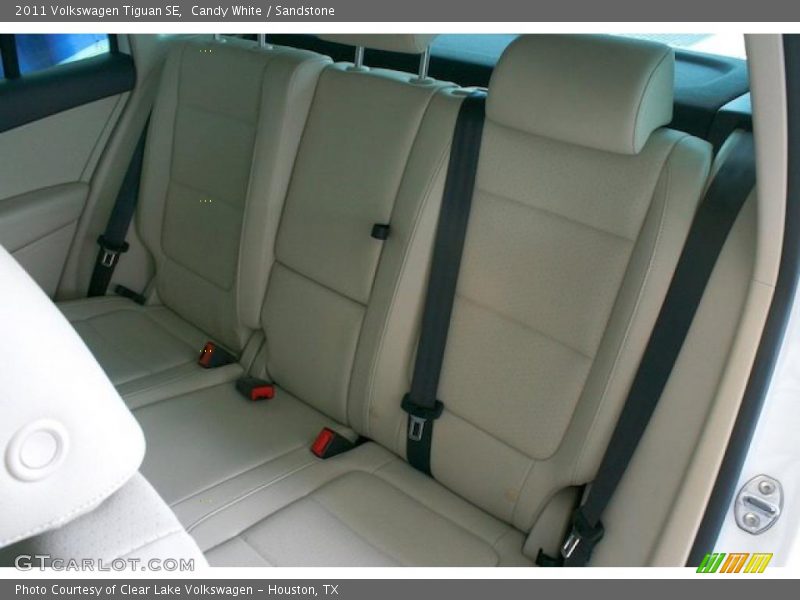 Candy White / Sandstone 2011 Volkswagen Tiguan SE