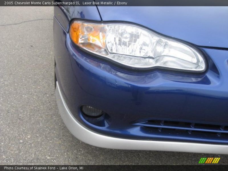 Laser Blue Metallic / Ebony 2005 Chevrolet Monte Carlo Supercharged SS
