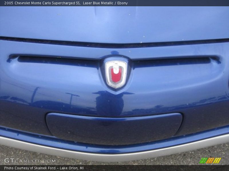 Laser Blue Metallic / Ebony 2005 Chevrolet Monte Carlo Supercharged SS