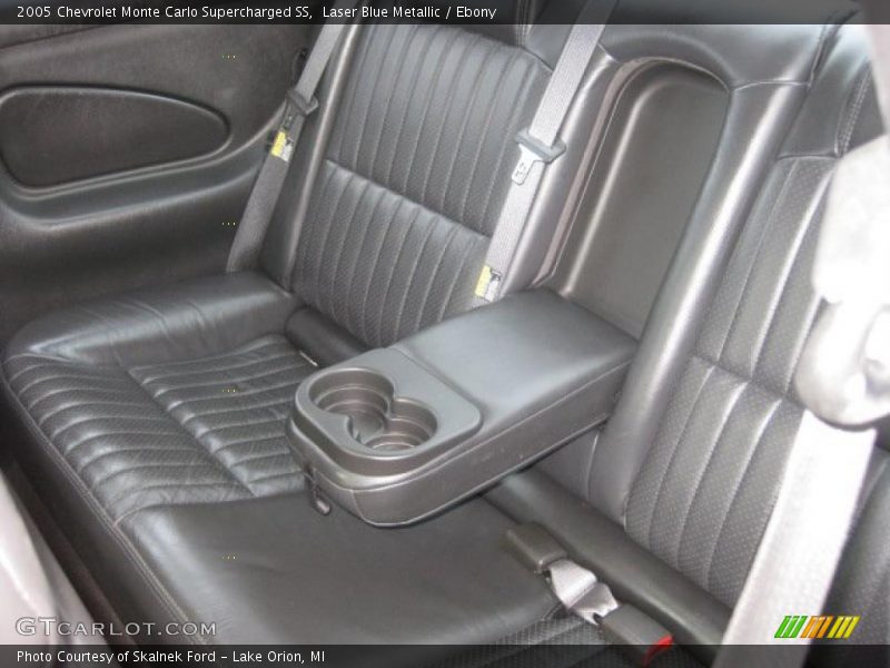 Laser Blue Metallic / Ebony 2005 Chevrolet Monte Carlo Supercharged SS