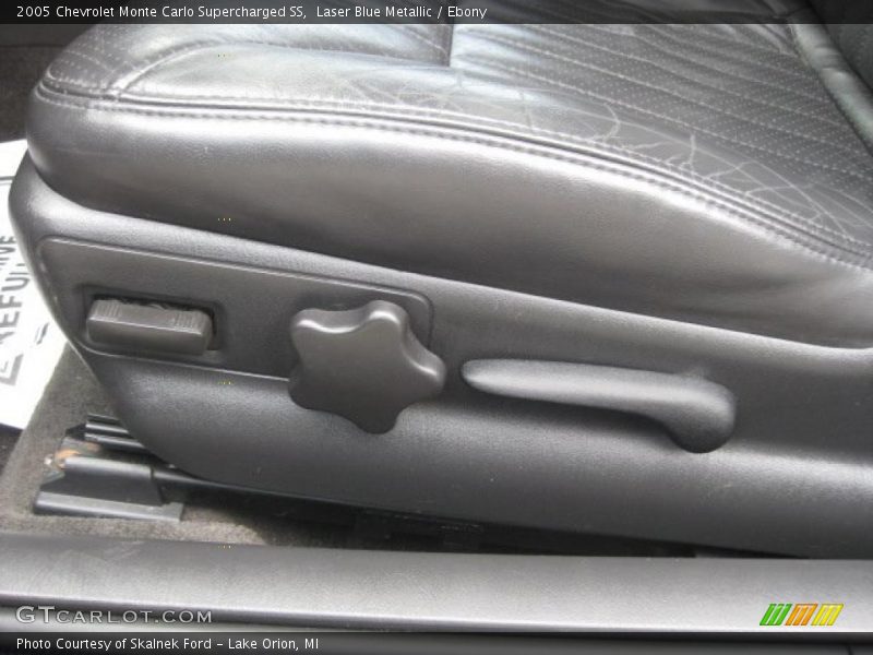 Laser Blue Metallic / Ebony 2005 Chevrolet Monte Carlo Supercharged SS