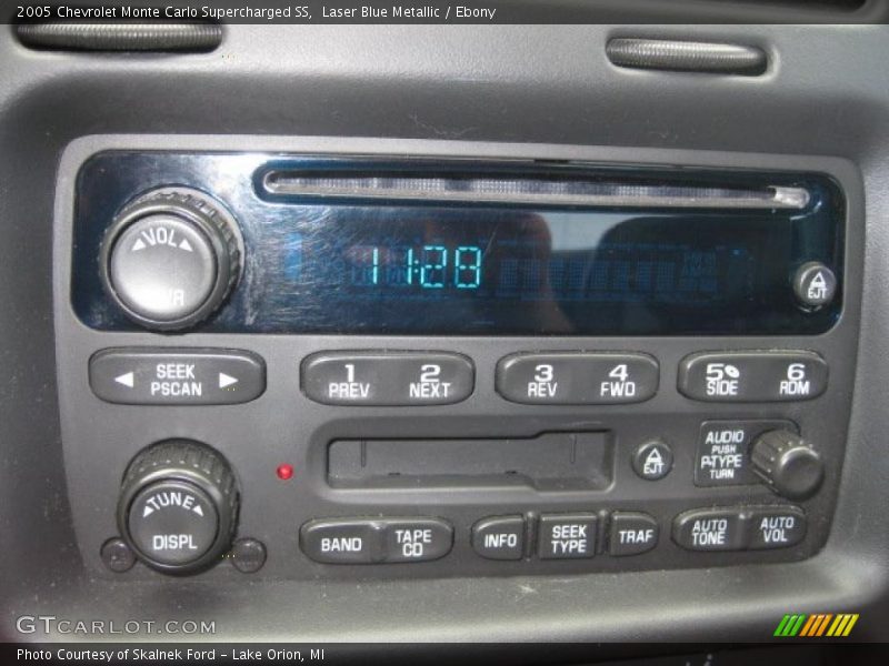 Laser Blue Metallic / Ebony 2005 Chevrolet Monte Carlo Supercharged SS