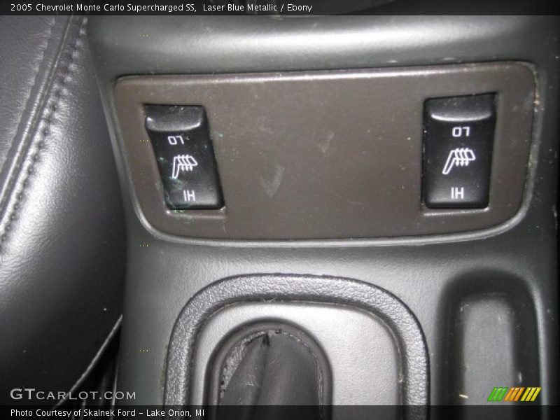 Laser Blue Metallic / Ebony 2005 Chevrolet Monte Carlo Supercharged SS