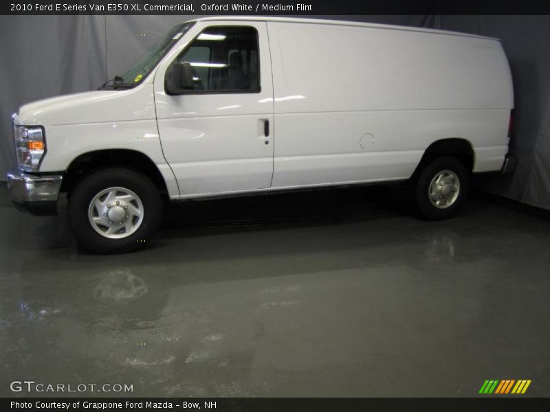 Oxford White / Medium Flint 2010 Ford E Series Van E350 XL Commericial