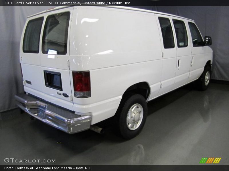 Oxford White / Medium Flint 2010 Ford E Series Van E350 XL Commericial