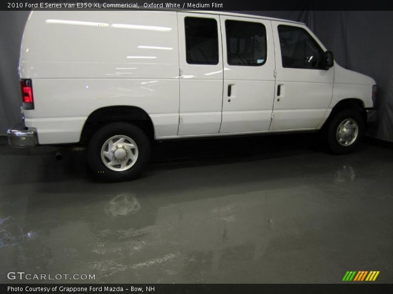 Oxford White / Medium Flint 2010 Ford E Series Van E350 XL Commericial